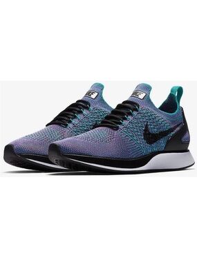 Nike Flyknit Trainers - Teal, Purple & Black